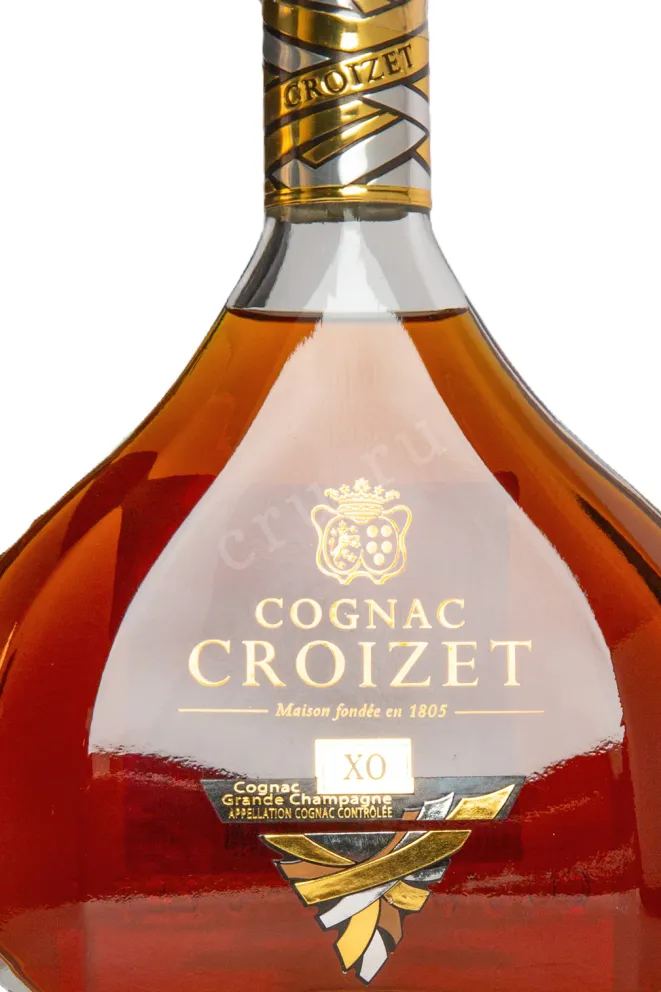 Этикетка Croizet XO decanter in gift box 0.7 л