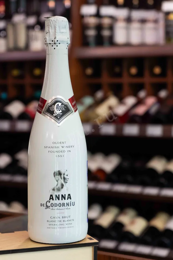 В магазине Крю Профи Anna de Codorniu Blanc De Blancs Brut Reserva 2022 0.75 л