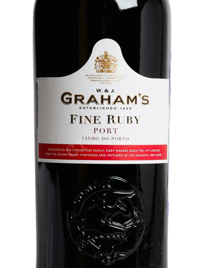 Этикетка Grahams Fine Ruby 2023 0.75 л