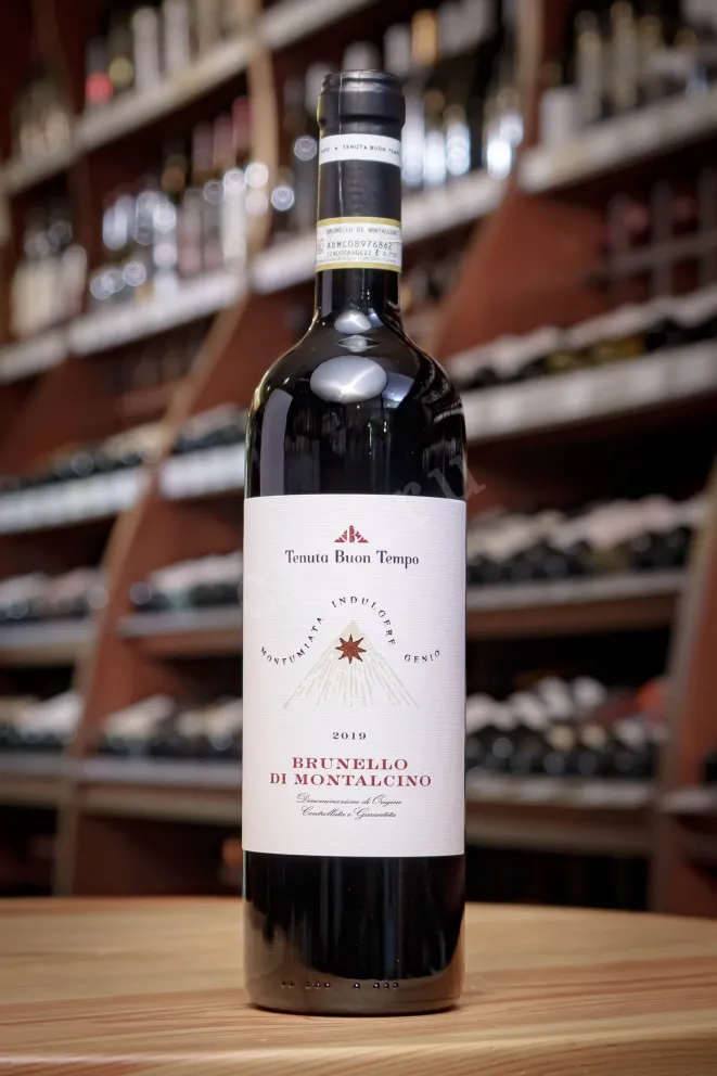 В магазине Крю Профи Tenuta Buon Tempo Brunello Di Montalcino DOCG 2019 0.75 л
