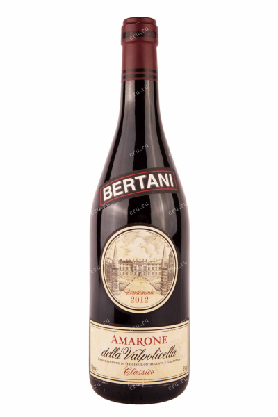 Вино Bertani Amarone Della Valpolicella Classico 2012 0.75 л