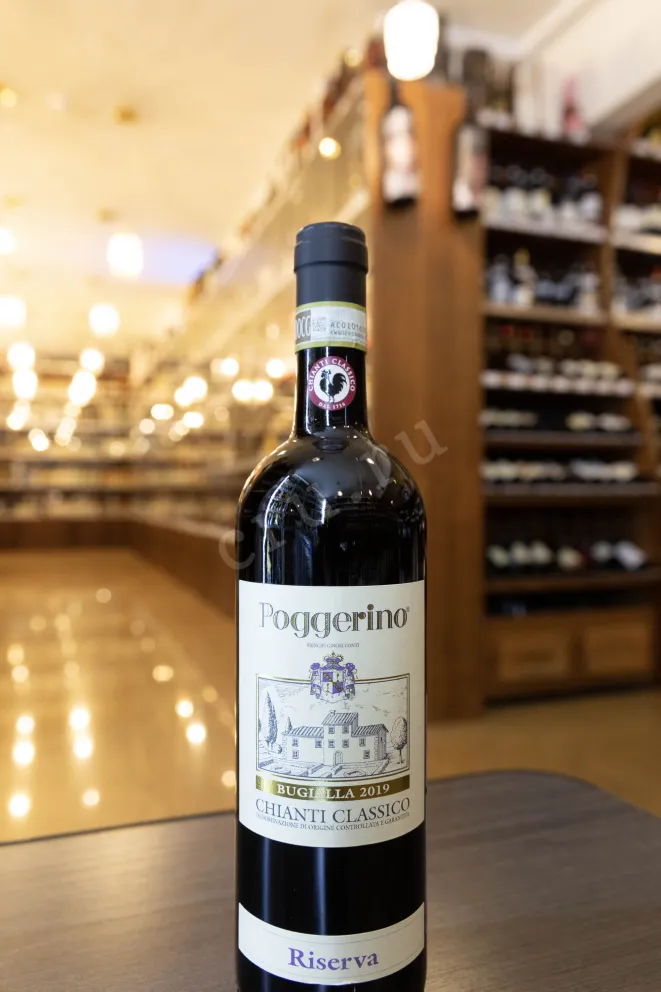 В магазине Крю Профи Poggerino Chianti Classico Riserva Bugialla 2019 0.75 л