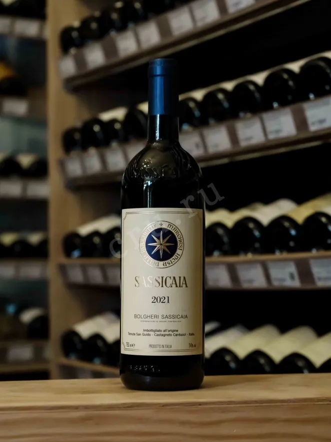 В магазине Крю Профи Sassicaia Bolgheri 2021 0.75 л