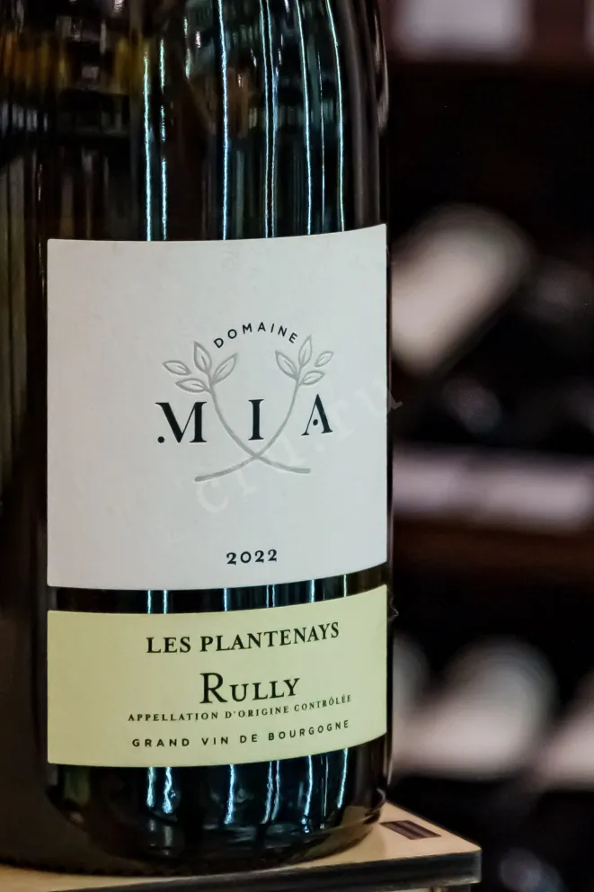 В магазине Крю Профи Domaine MIA Rully Les Plantenays 2020 0.75 л