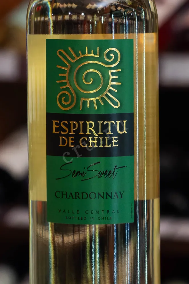 В магазине Крю Профи Espiritu de Chile Chardonnay 2024 0.75 л