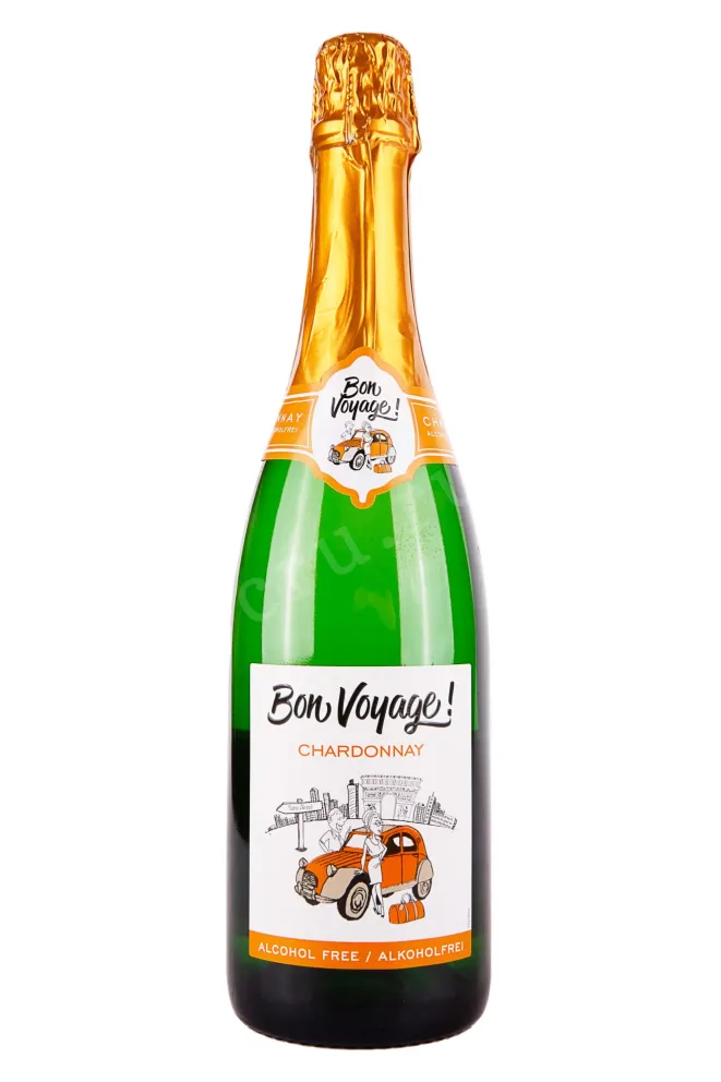 Игристое вино Bon Voyage Chardonnay 2023 0.75 л