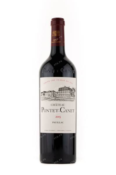 Вино Chateau Pontet Canet 2015 0.75 л