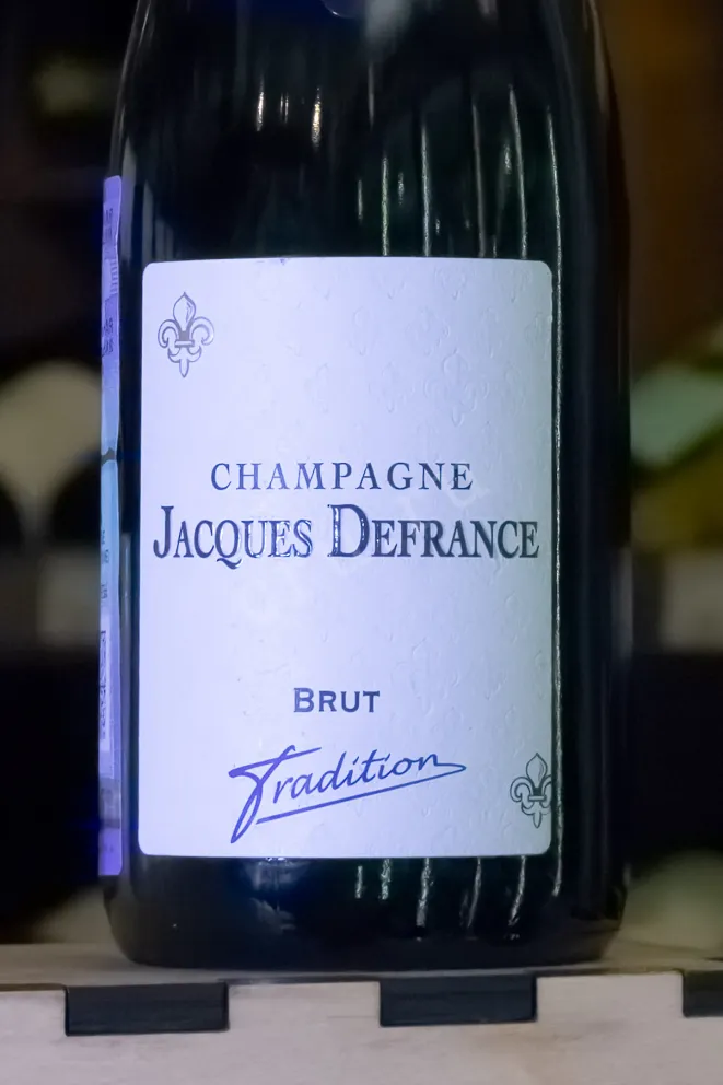 Шампанское  Jacques Defrance Tradition 2021 0.375 л