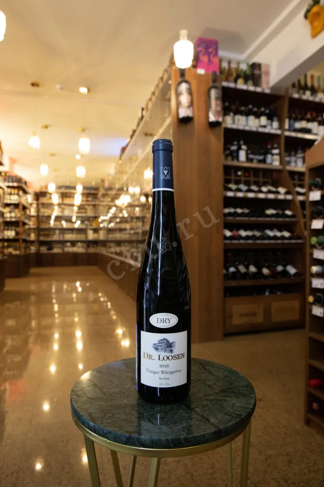 В магазине Крю Профи Dr. Loosen Urziger Wurzgarten Riesling Dry Grosses Gewächs Old Vines Qualitätswein 2018 0.75 л