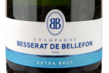 Этикетка Besserat de Bellefon Extra Brut 0.75 л