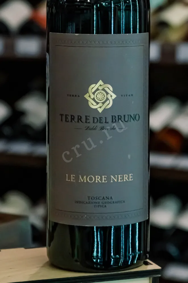 В магазине Крю Профи Terre del Bruno Le More Nere Toscana IGT 2021 0.75 л