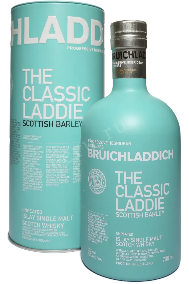 Виски Bruichladdich The Classic Laddie Scottish Barley in tube  0.7 л