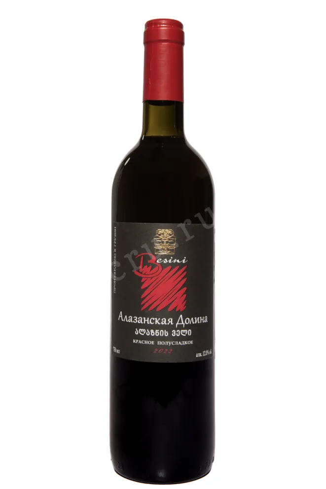 Вино Besini Alazani Valley Red 2019 0.75 л