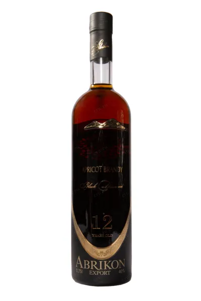 Бренди Abrikon Black Diamond Edition 12 years old  0.75 л