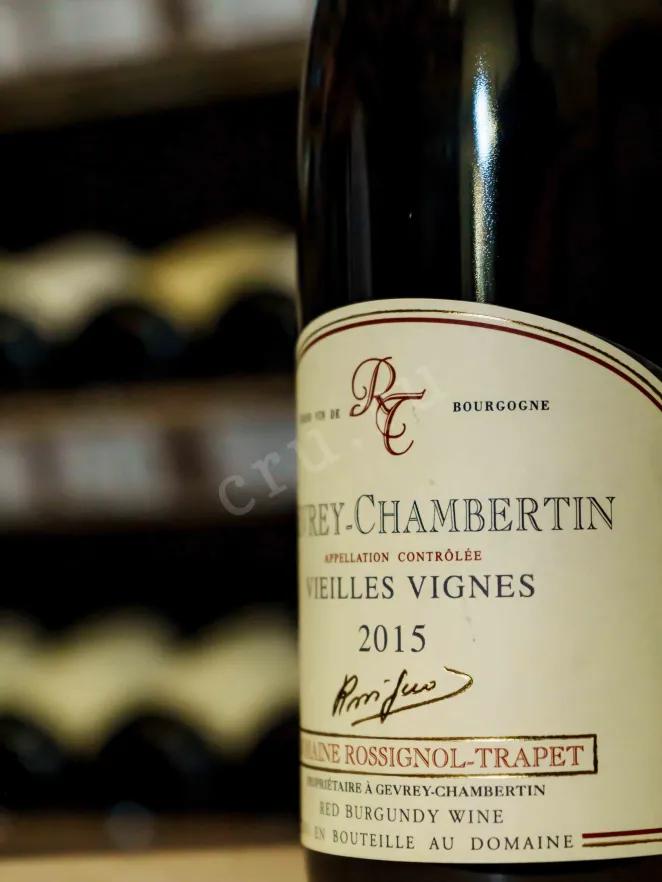 В магазине Крю Профи Domaine Rossignol-Trapet Gevrey-Chambertin Vieilles Vignes 2015 0.75 л