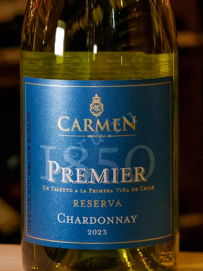 В магазине Крю Профи Carmen Premier Reserva Chardonnay 2023 0.75 л
