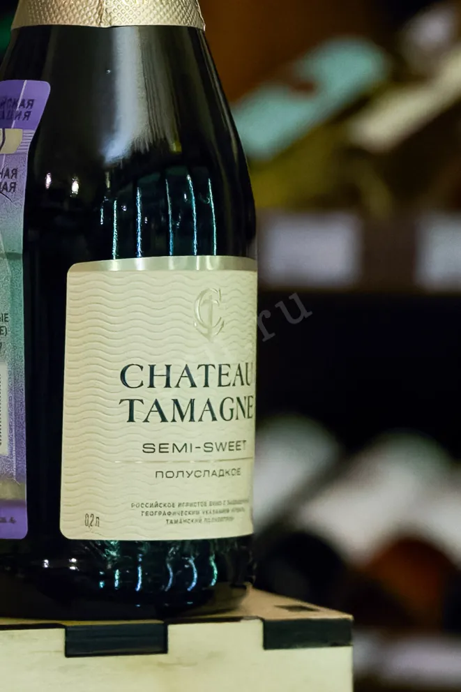 В магазине Крю Профи Chateau Tamagne white semi-sweet 2025 0.2 л