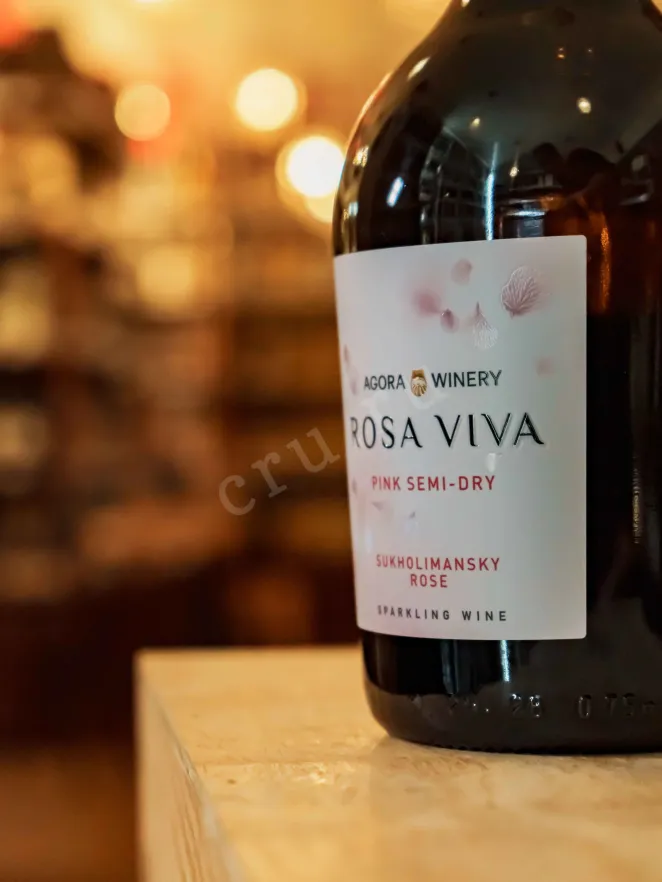 В магазине Крю Профи Agora Rosa Viva Pink Semi-Sweet 2024 0.75 л