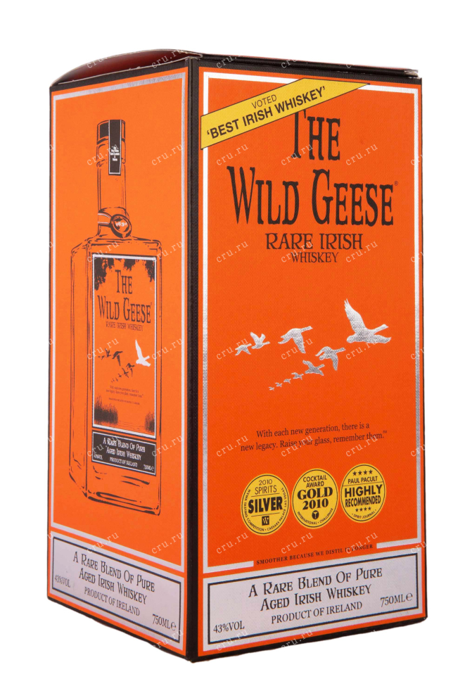 Подарочная коробка The Wild Geese Irish Soldiers & Heroes Rare Irish gift box 0.7 л