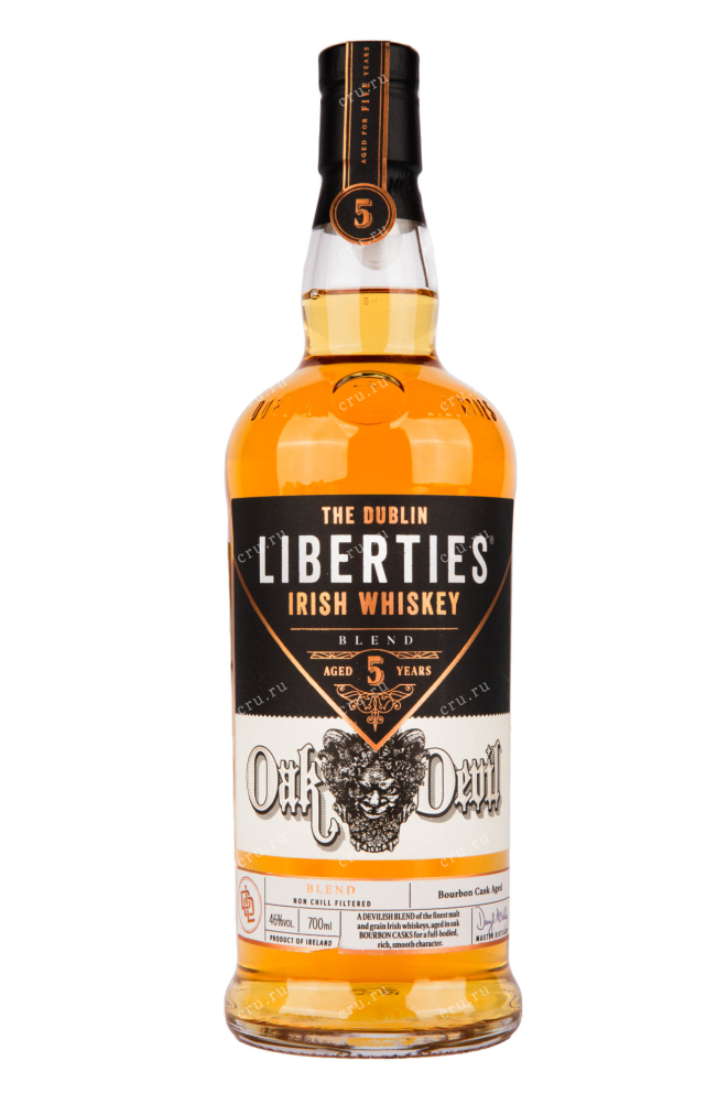 Виски The Dublin Liberties Oak Devil  0.7 л