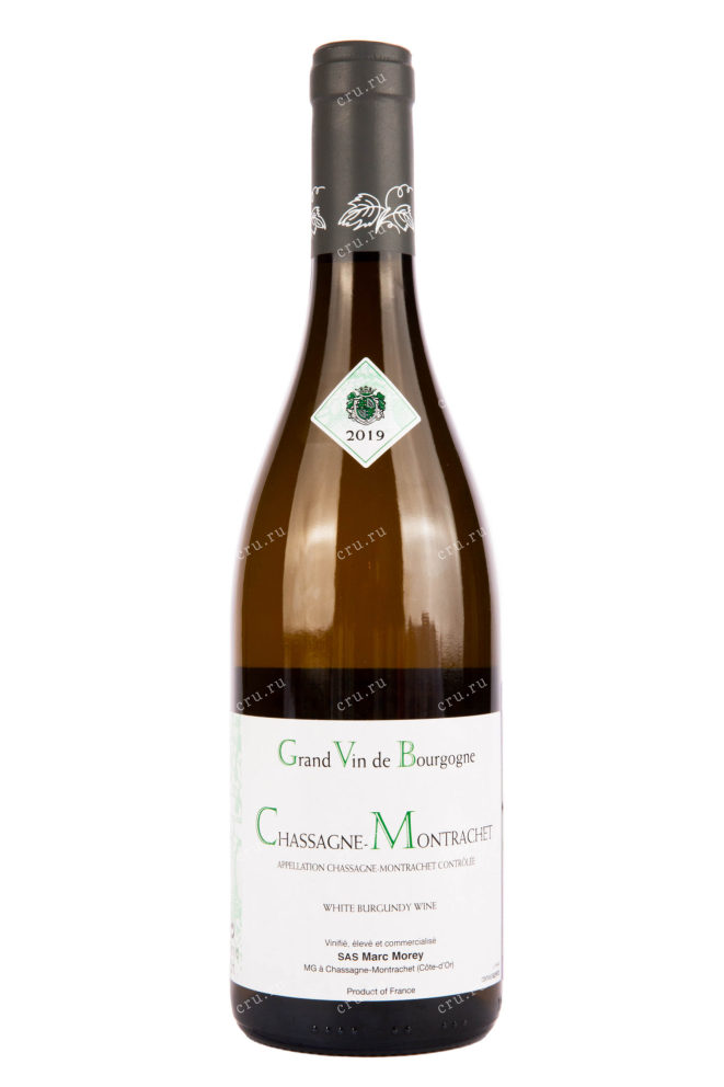 Вино Marc Morey Chassagne-Montrachet 2019 0.75 л
