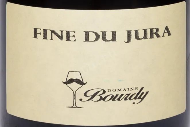 Этикетка Domaine Bourdy Fine Du Jura AOC 0.7 л