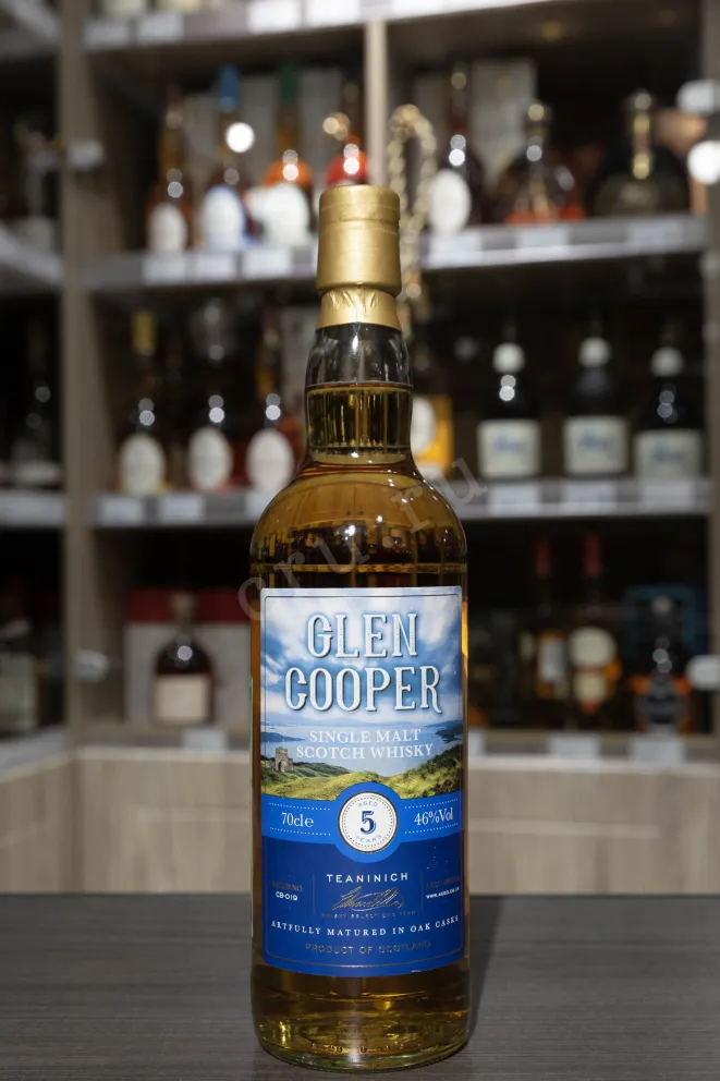 В магазине Крю Профи Single Malt Glen Cooper 5 years 0.7 л