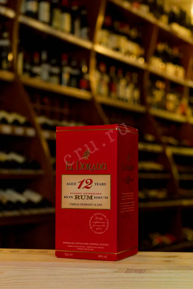 В магазине Крю Профи El Dorado 12 years in gift box 0.7 л
