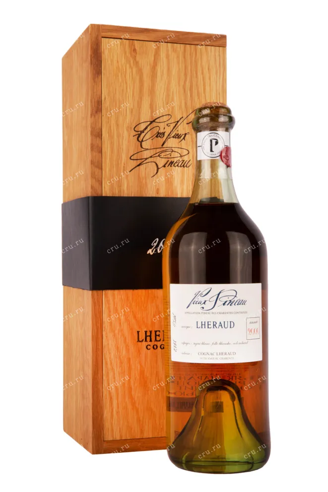 Пино де Шарант Lheraud Pineau Tres Vieux in wooden box 2000 0.75 л