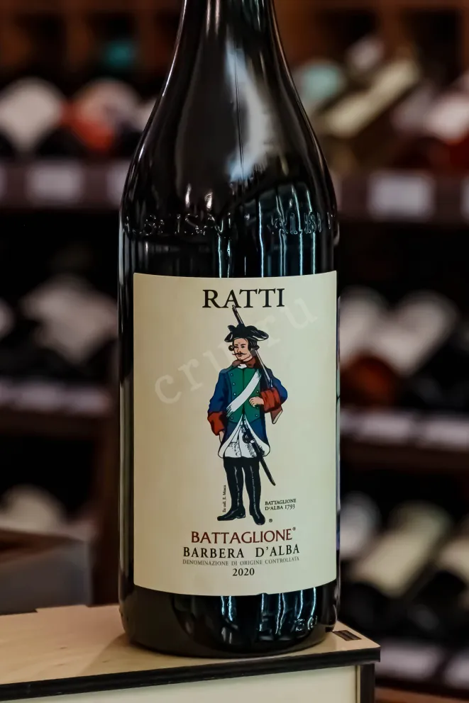В магазине Крю Профи Renato Ratti Battaglione Barbera d'Alba Red Dry DOC 2022 0.75 л