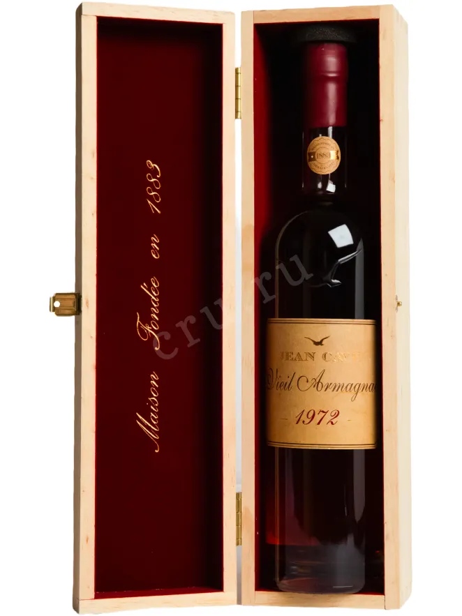 Арманьяк Jean Cave Vieil in gift box 1972 0.7 л