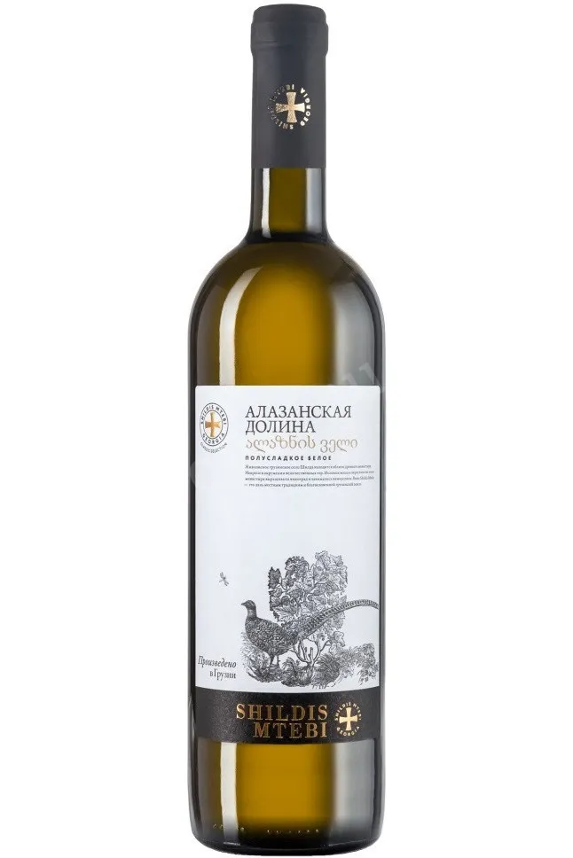 Вино Shildis Mtebi Alazani Valley White 2016 0.75 л