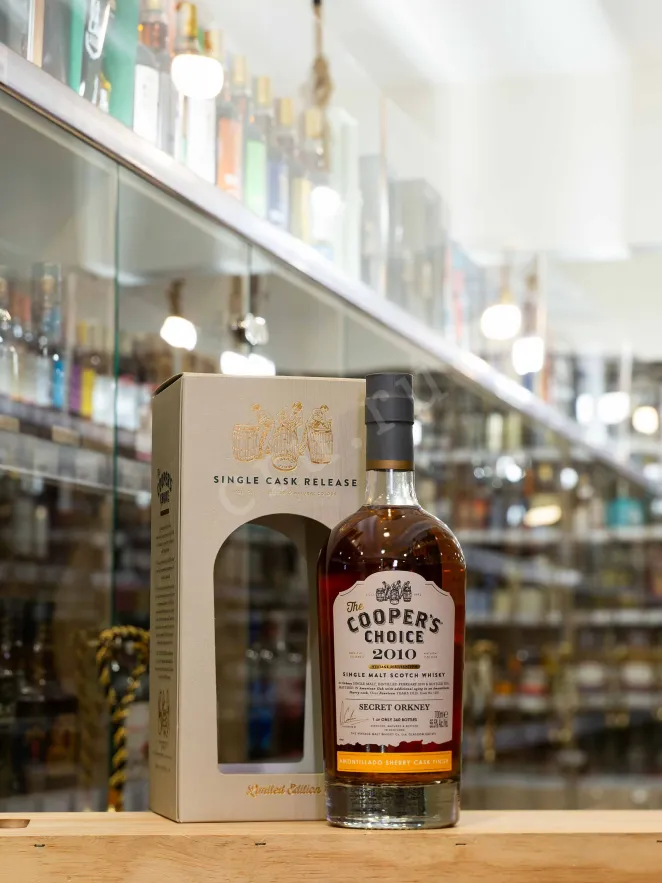 В магазине Крю Профи The Cooper's Choice Secret Orkney Amontillado Sherry Cask Finish in gift box 2010 0.7 л