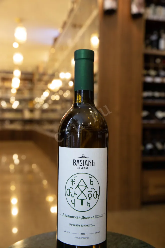 В магазине Крю Профи Basiani Alazani Valley White 2020 0.75 л