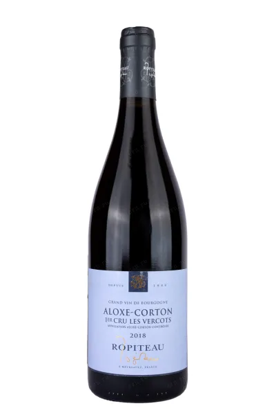 Вино Ropiteau Aloxe-Corton Les Vercots Premier Cru 2018 0.75 л