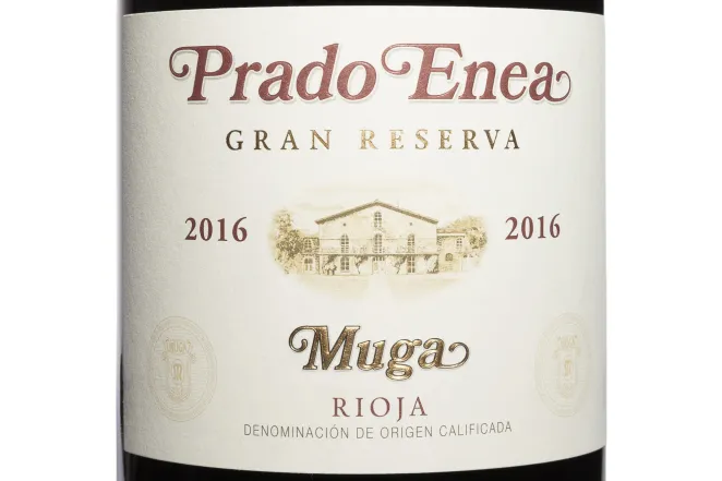 Этикетка Muga Prado Enea Gran Reserva Rioja DOC 2016 0.75 л