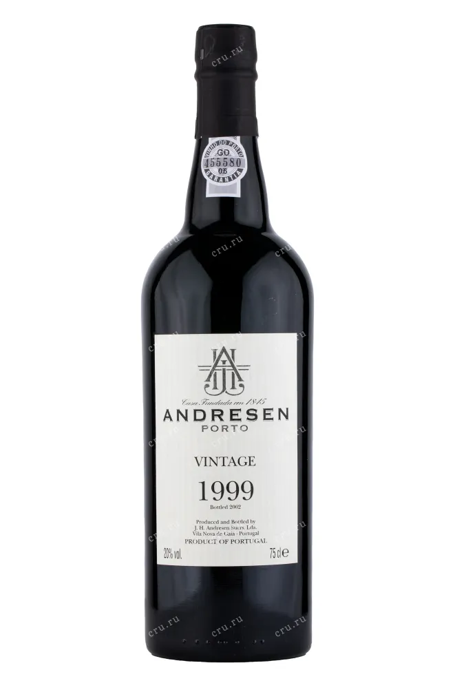 Бутылка портвейна Андресен Винтаж 1999 0.75 л