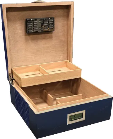 Humidor Aficionado Hampton Blue 150 Cigars