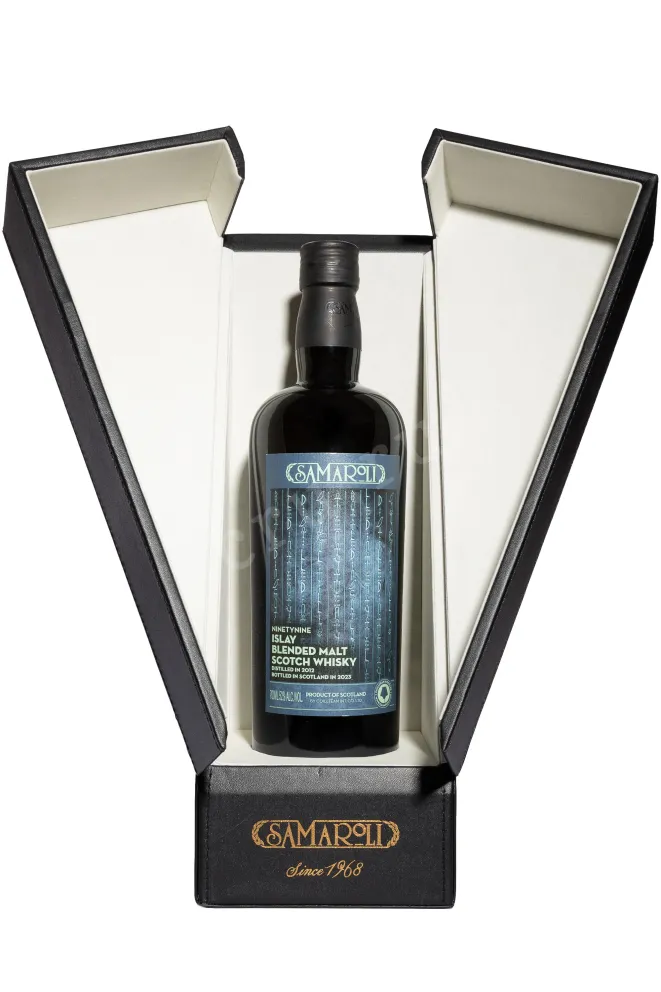 В подарочной коробке Samaroli Ninetynine Islay in gift box 0.7 л