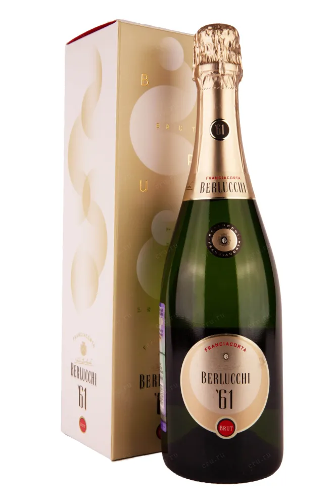 Игристое вино Berlucchi 61 Franciacorta Brut in giftbox  0.75 л