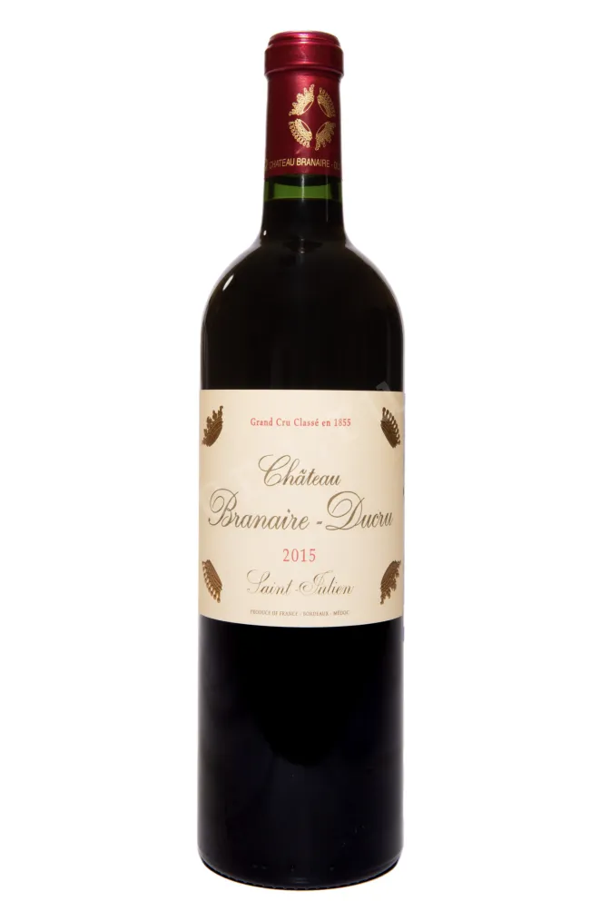 Вино Chateau Branaire Ducru Grand Cru Classe Saint-Julien AOC 2015 0.75 л