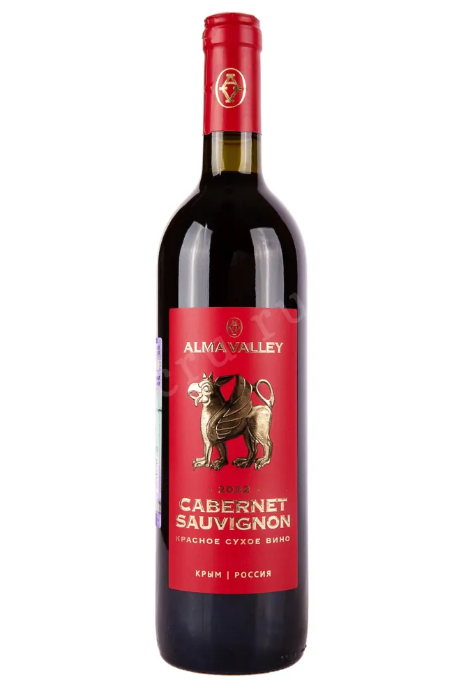 Вино Алма Велли Каберне Совиньон 2022 0.75 л
