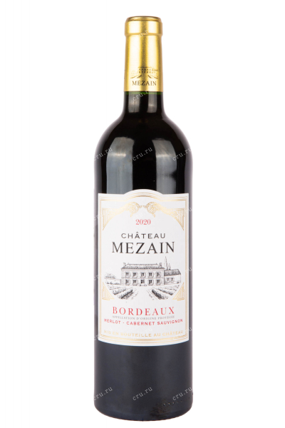 Вино Chateau Mezain Bordeaux AOC  0.75 л