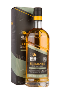 Виски M&H Elements Peated  0.7 л