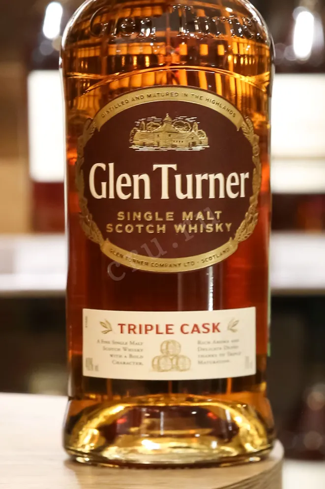 В магазине Крю Профи Glen Turner Triple Cask Single Malt in tube 0.7 л