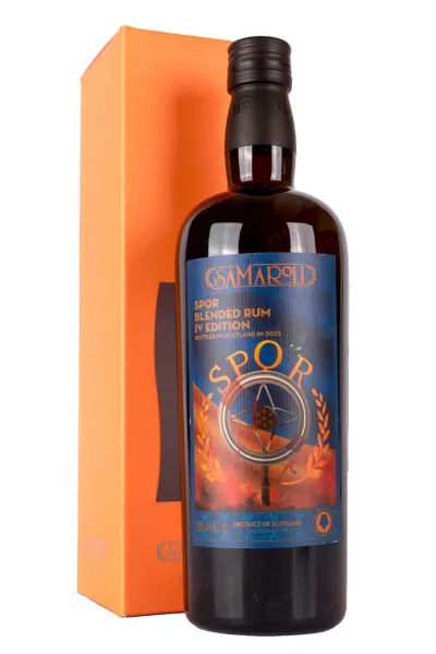 Ром Samaroli Spqr in gift box  0.7 л