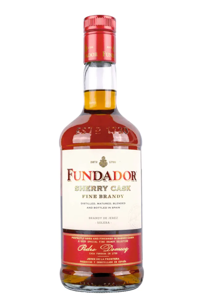 Бренди де Херес Fundador Sherry Cask Solera  0.7 л