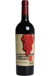 Вино Le Petit Mouton de Mouton Rothschild Pauillac 2021 0.75 л