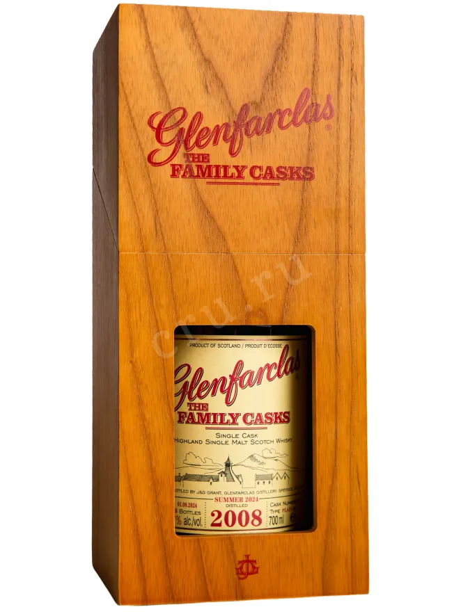 Подарочная коробка Glenfarclas Family Casks 2008 2000 0.7 л