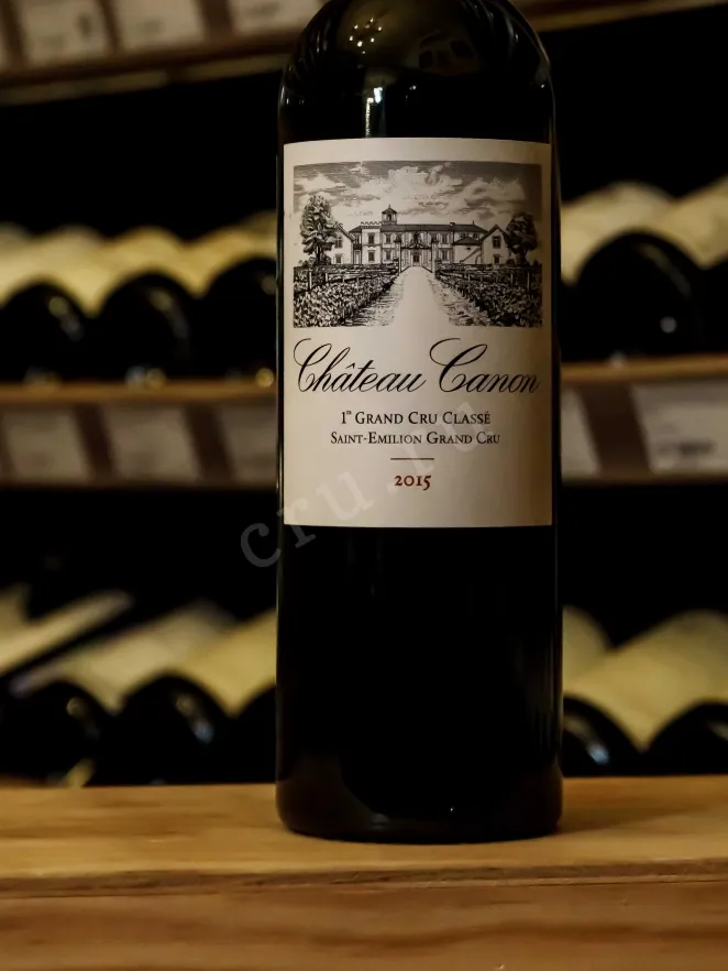 В магазине Крю Профи Chateau Canon 1er Grand Cru Classe Saint-Emilion  2015 0.75 л